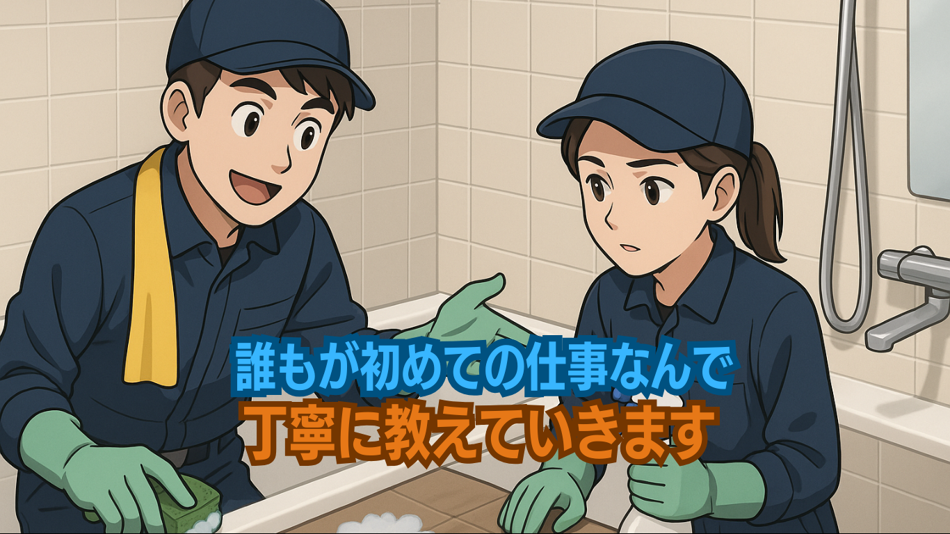 ゴミ屋敷片付けの仕事を丁寧に指導