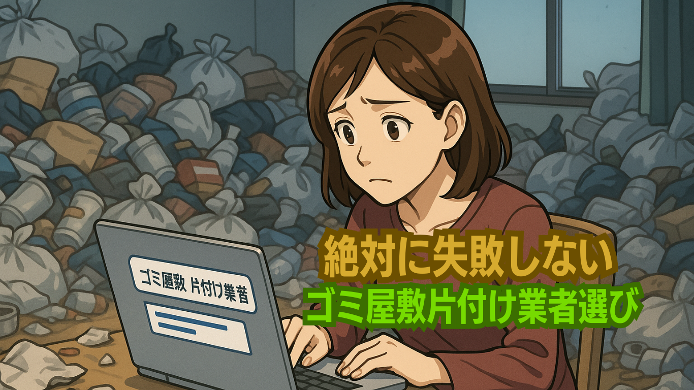 女性のための片付け業者の選び方