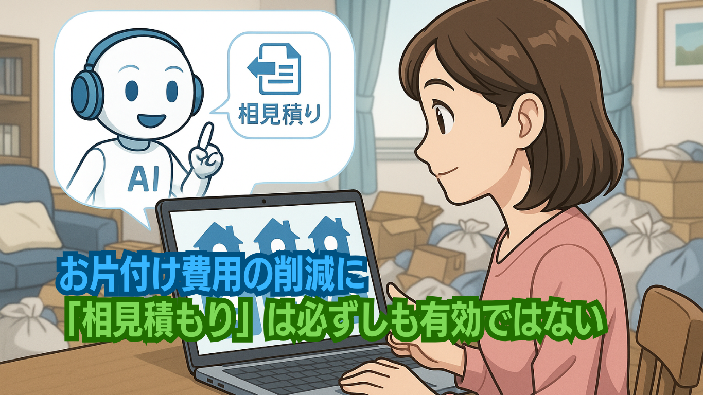 ゴミ屋敷片付け業者の相見積もり