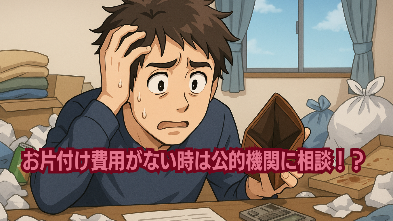 ゴミ屋敷業者に払うお金がない場合はどうすればいい?