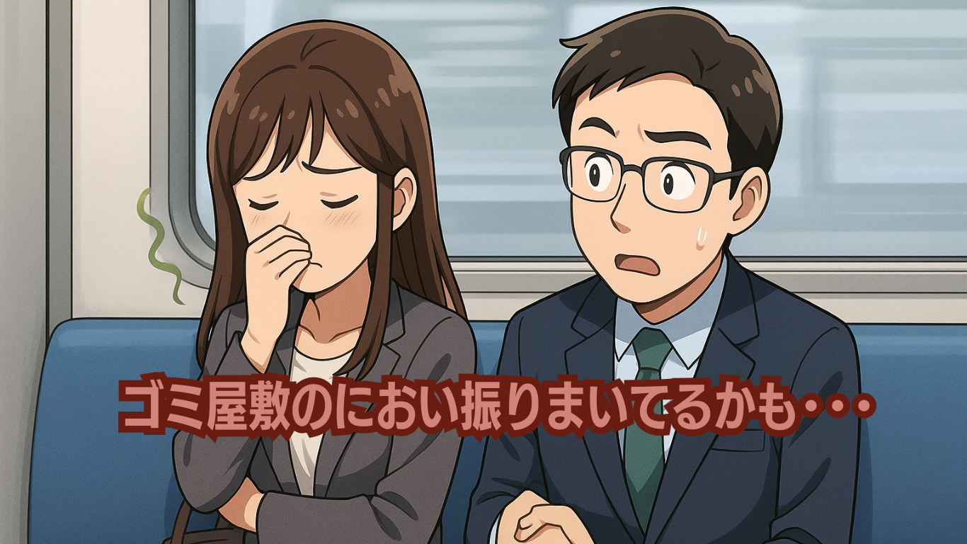 ゴミ屋敷住人は臭い?