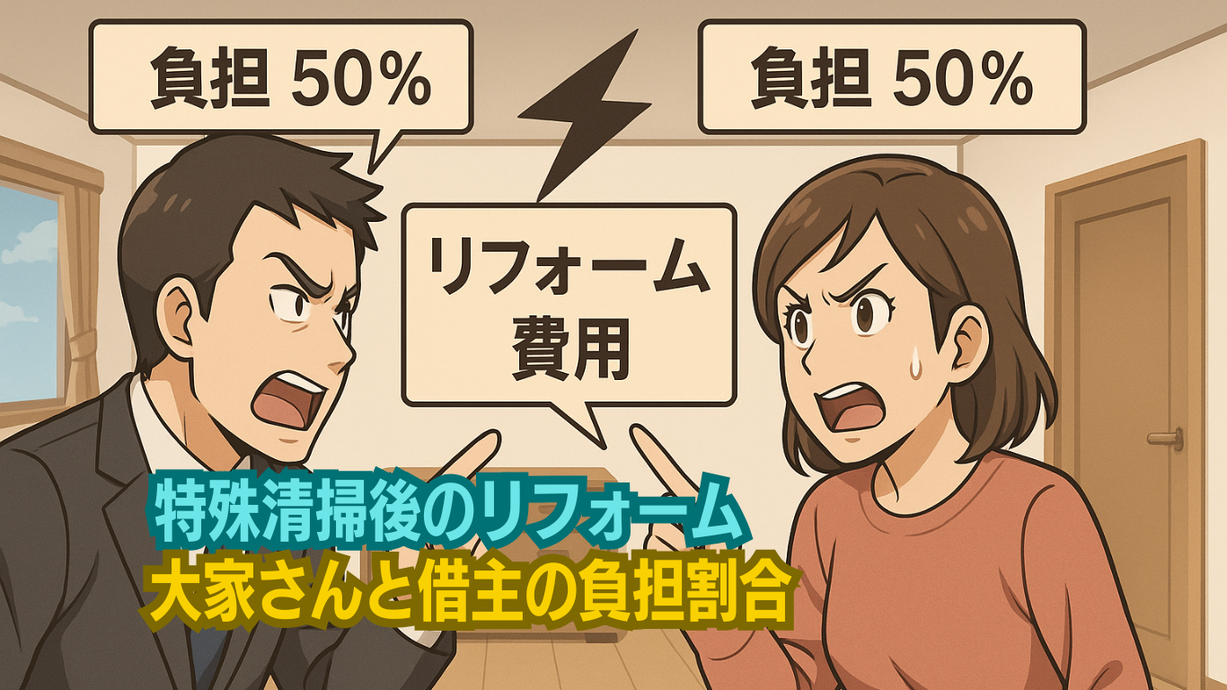 孤独死部屋のリフォームは誰が支払う？