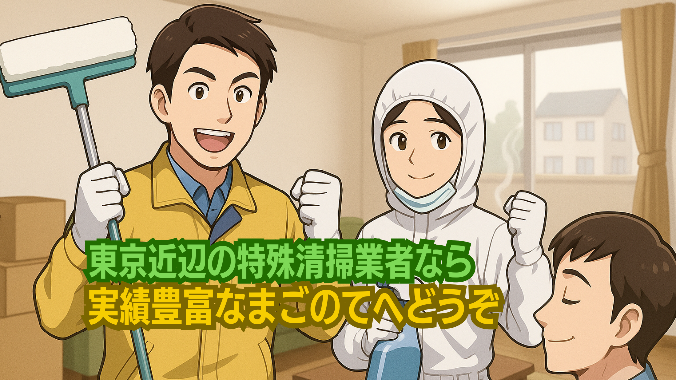 遺品整理も特殊清掃もまごのて