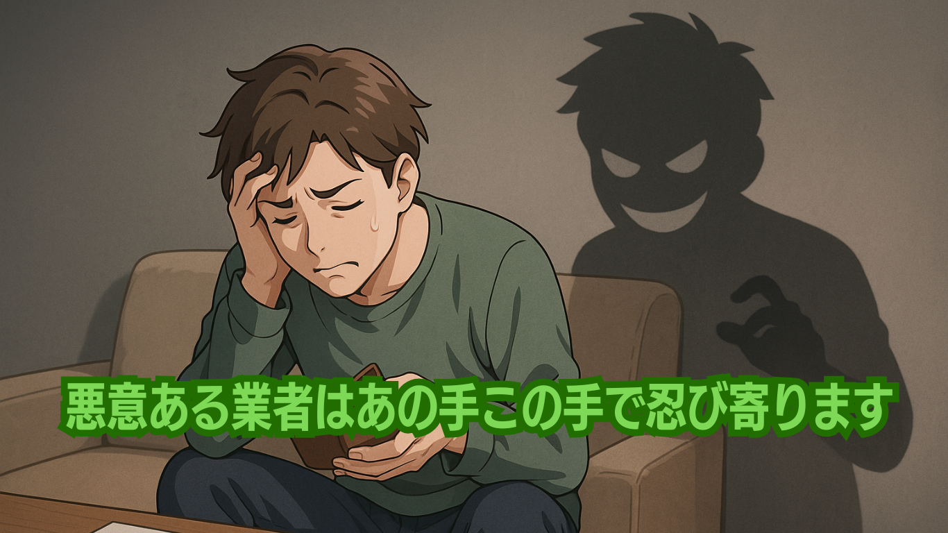 悪徳業者の手口を熟知しているまごのて