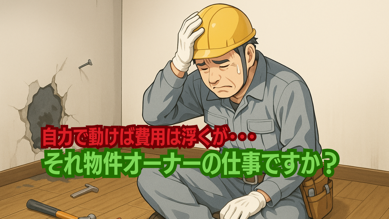 特殊清掃はDIYの延長ではない