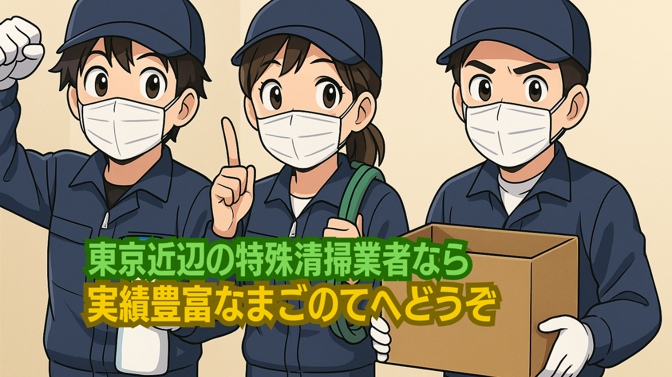 孤独死の特殊清掃ならまごのて一択です