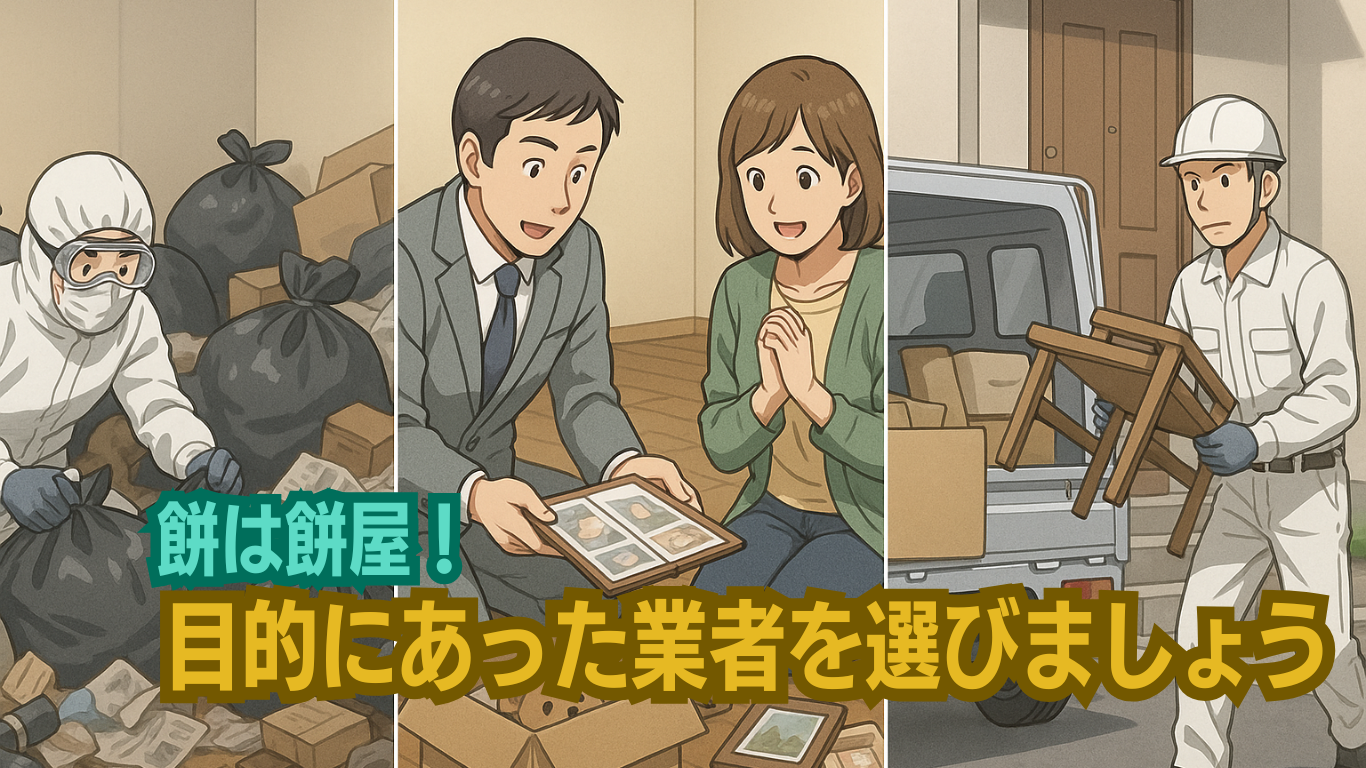 お片付け関連で後悔したくないなら不用品回収業者を避ける