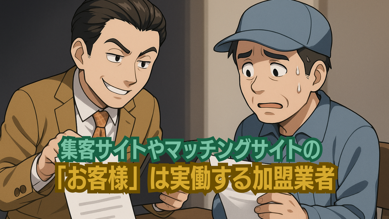 素人が素人を騙す不用品回収業者界隈