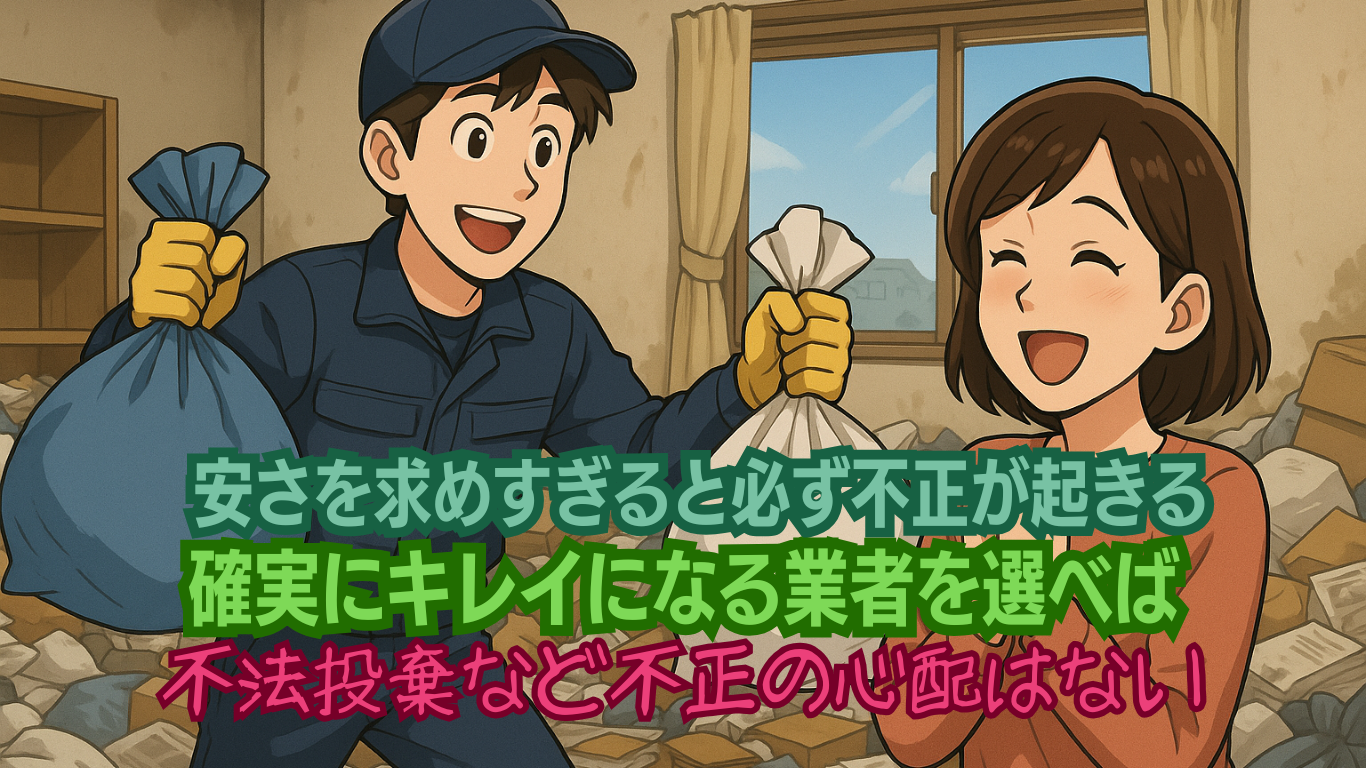 不法投棄が心配ならまごのてへ依頼です