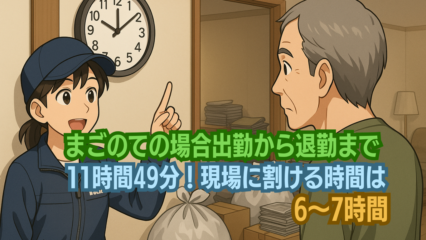 改正労基法とお片付け時間