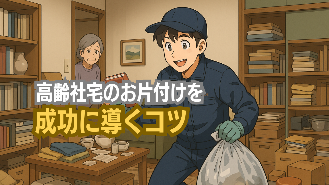 高齢者宅のゴミ屋敷片付け