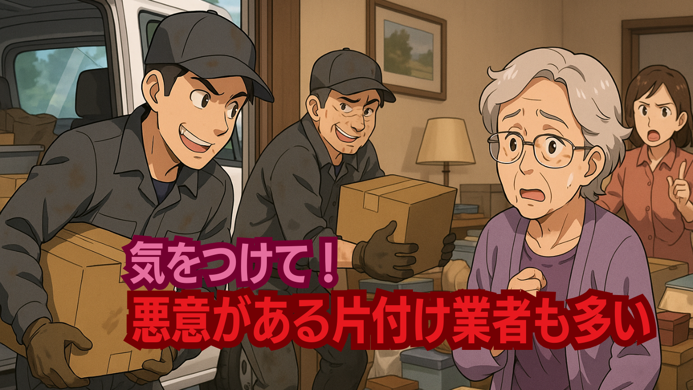 高齢社宅で貴重品を持ち出す業者