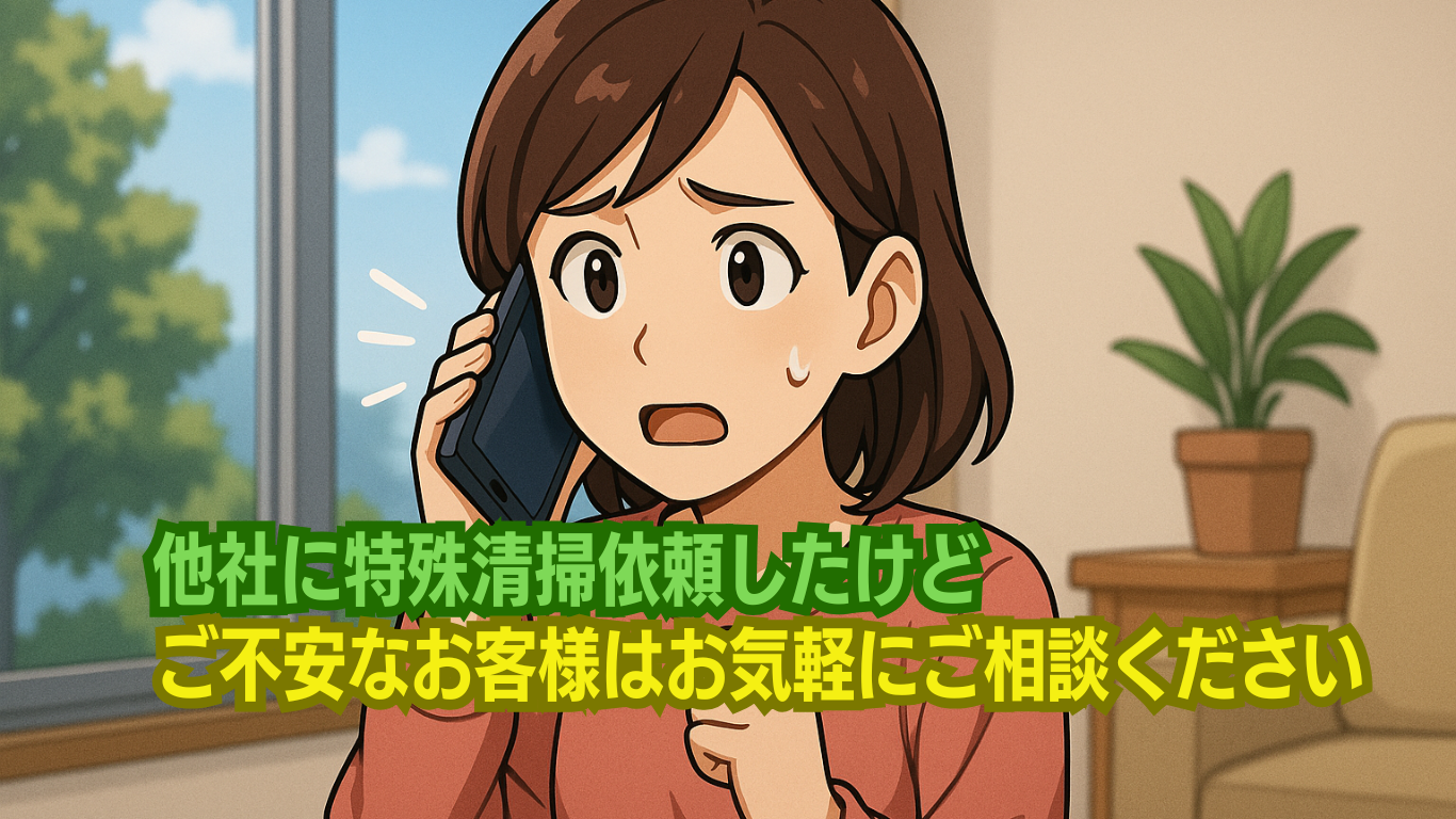 確実な孤独死消臭をするまごのて