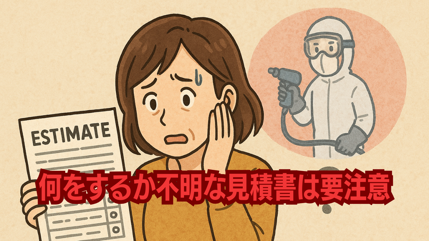 240万円の特殊清掃見積もり