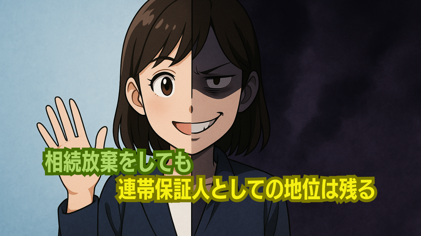 相続放棄したら一切の債務は免れる