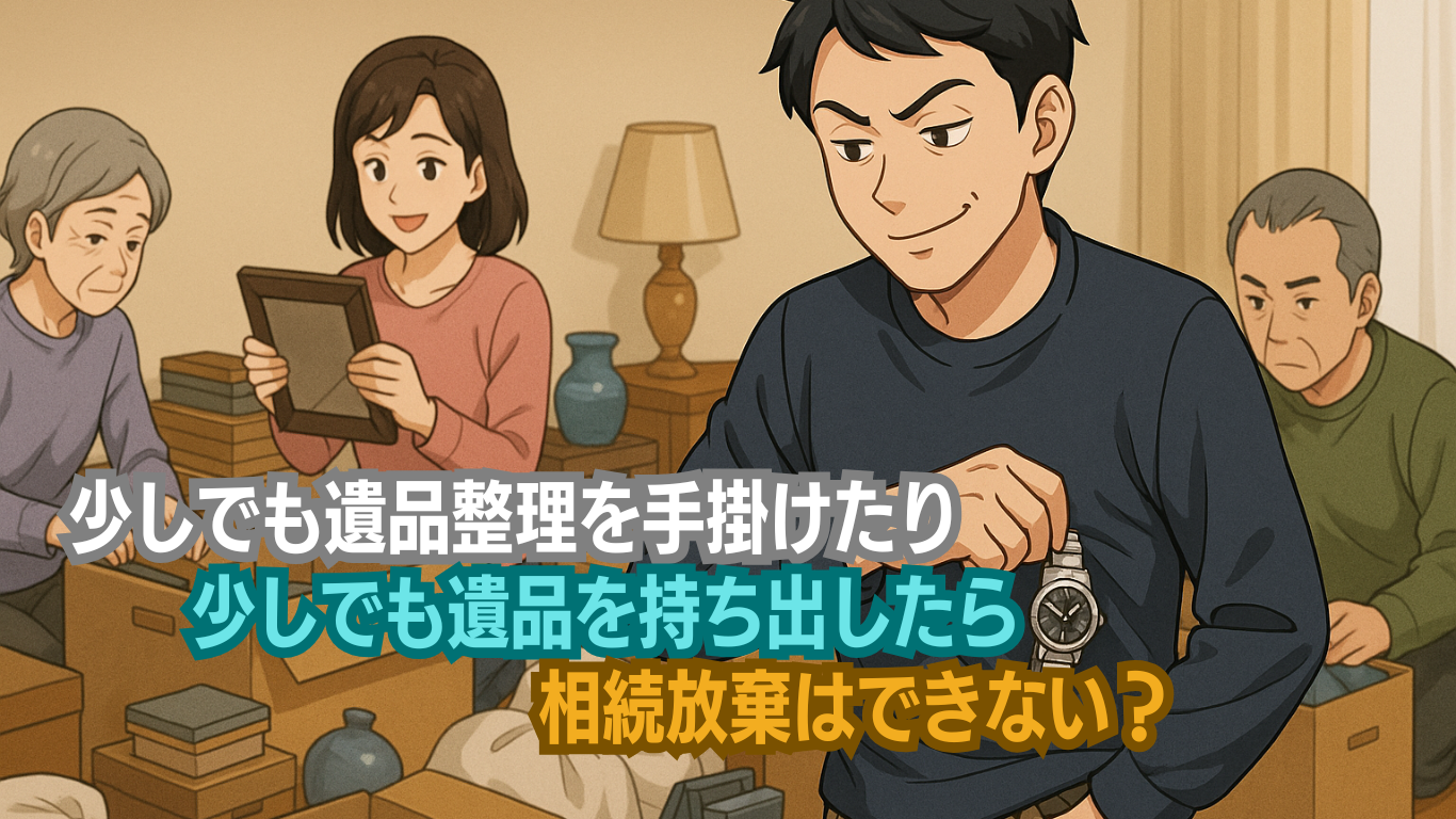 単純承認だけど相続放棄する例