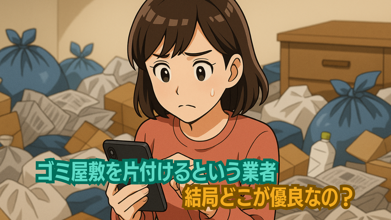 東京のゴミ屋敷を片付けるという業者はどこが優良？