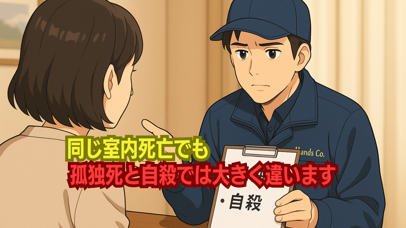 孤独死と自殺の違い