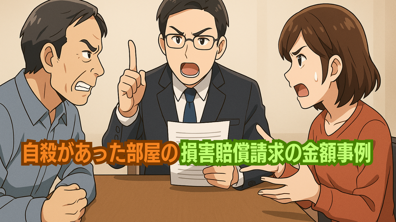 自殺の損害賠償実例