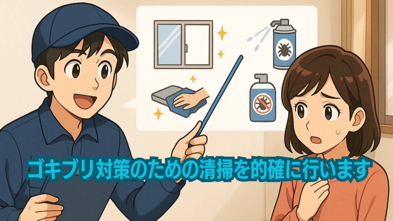 ゴキブリコロニー破壊いたします