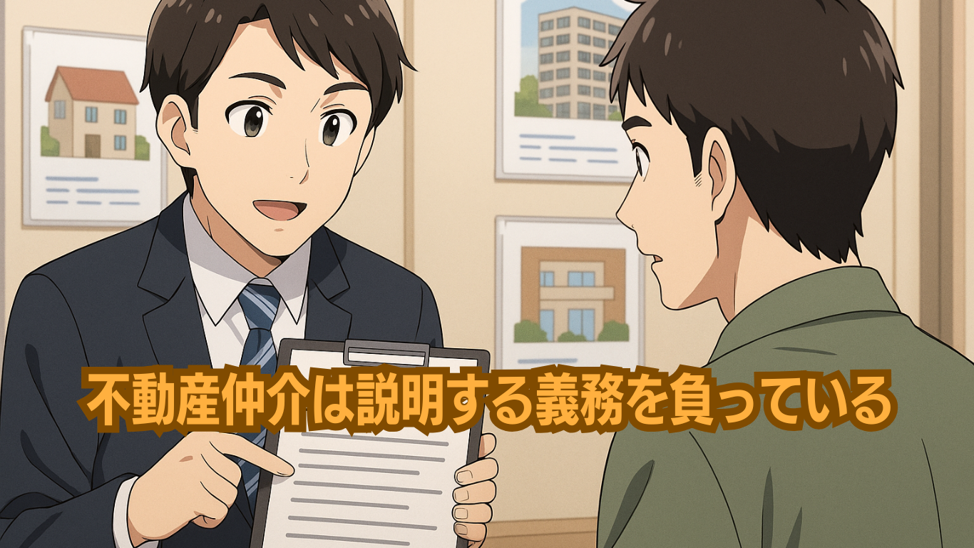 告知は不動産仲介業者の義務