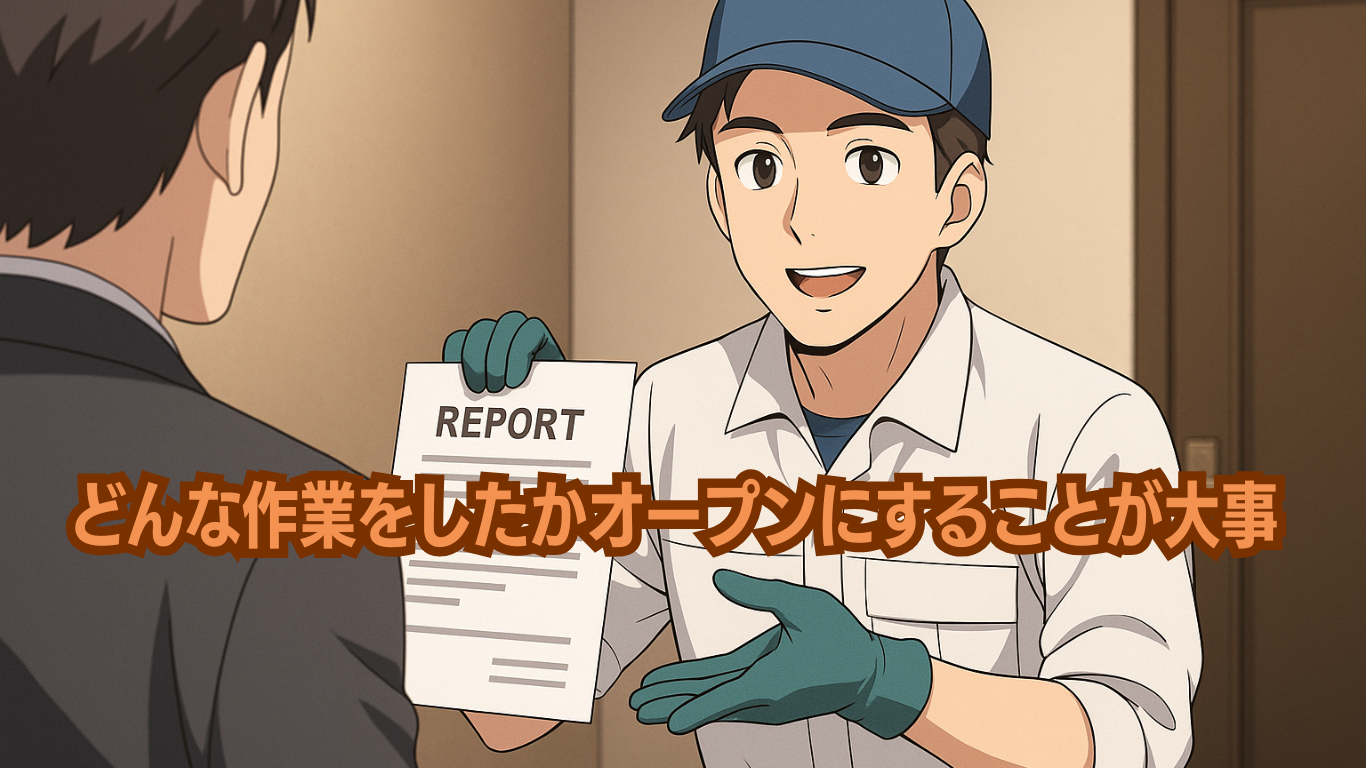 特殊清掃業者の技量を推し量る方法