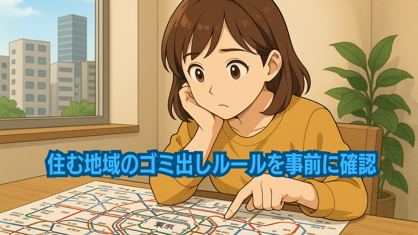 ゴミ出しルールが緩い地域に住むとラク