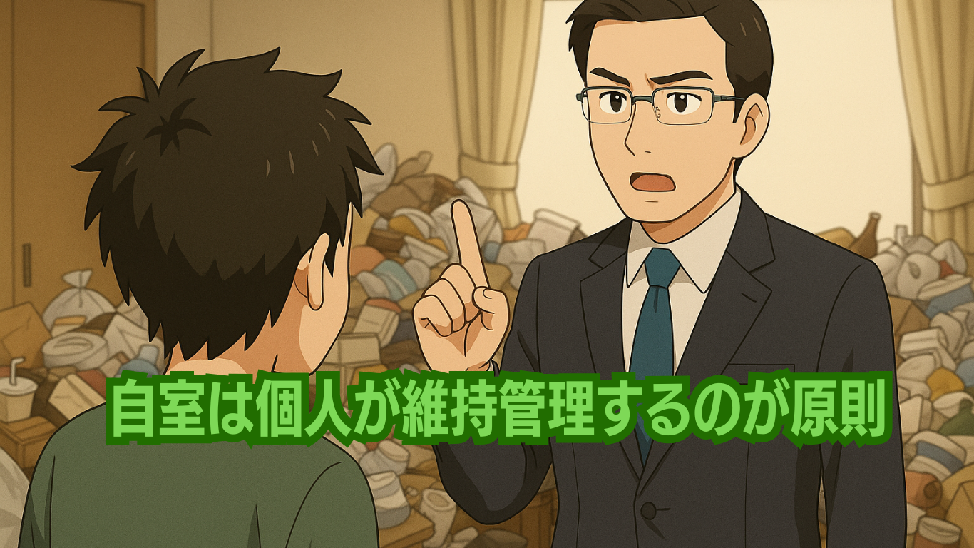 役所はゴミ屋敷住人の使い走りじゃない