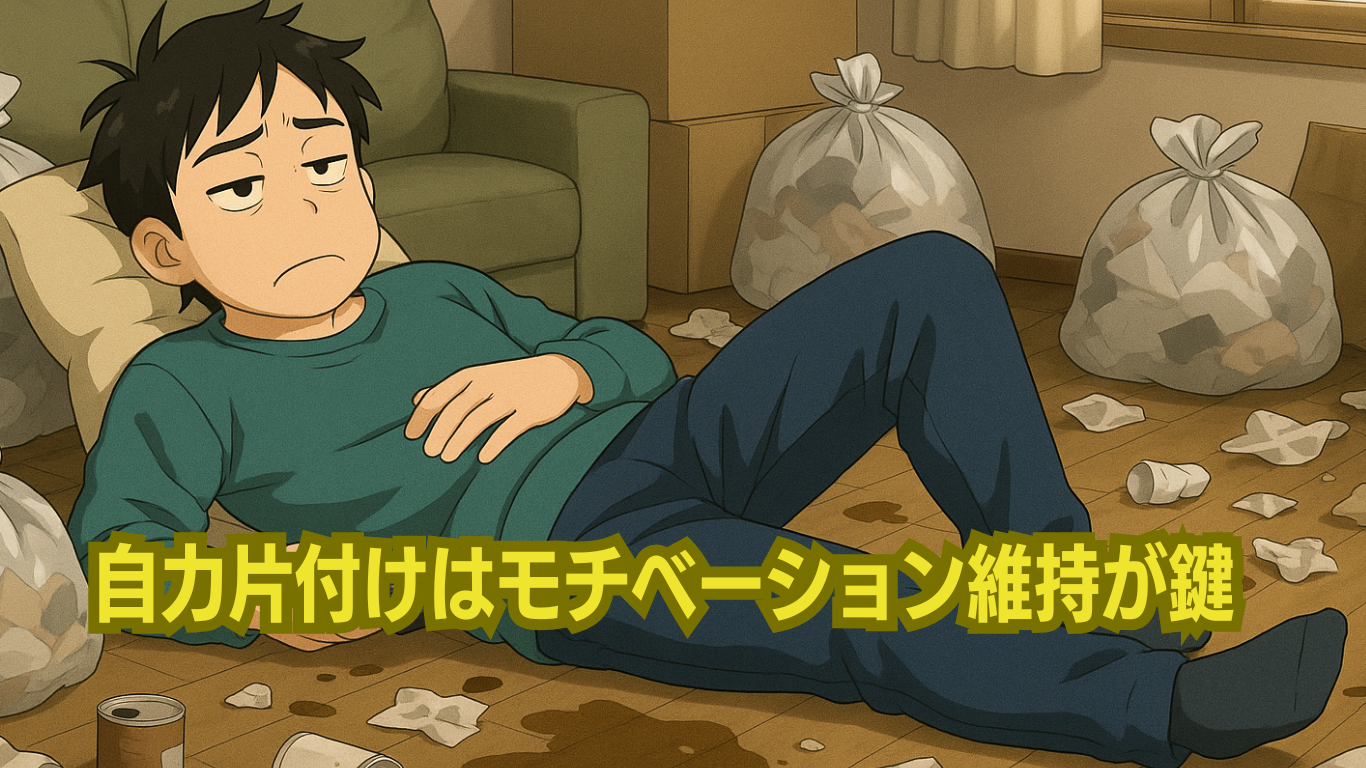 大半の人は自力のゴミ屋敷片付けは出来ない