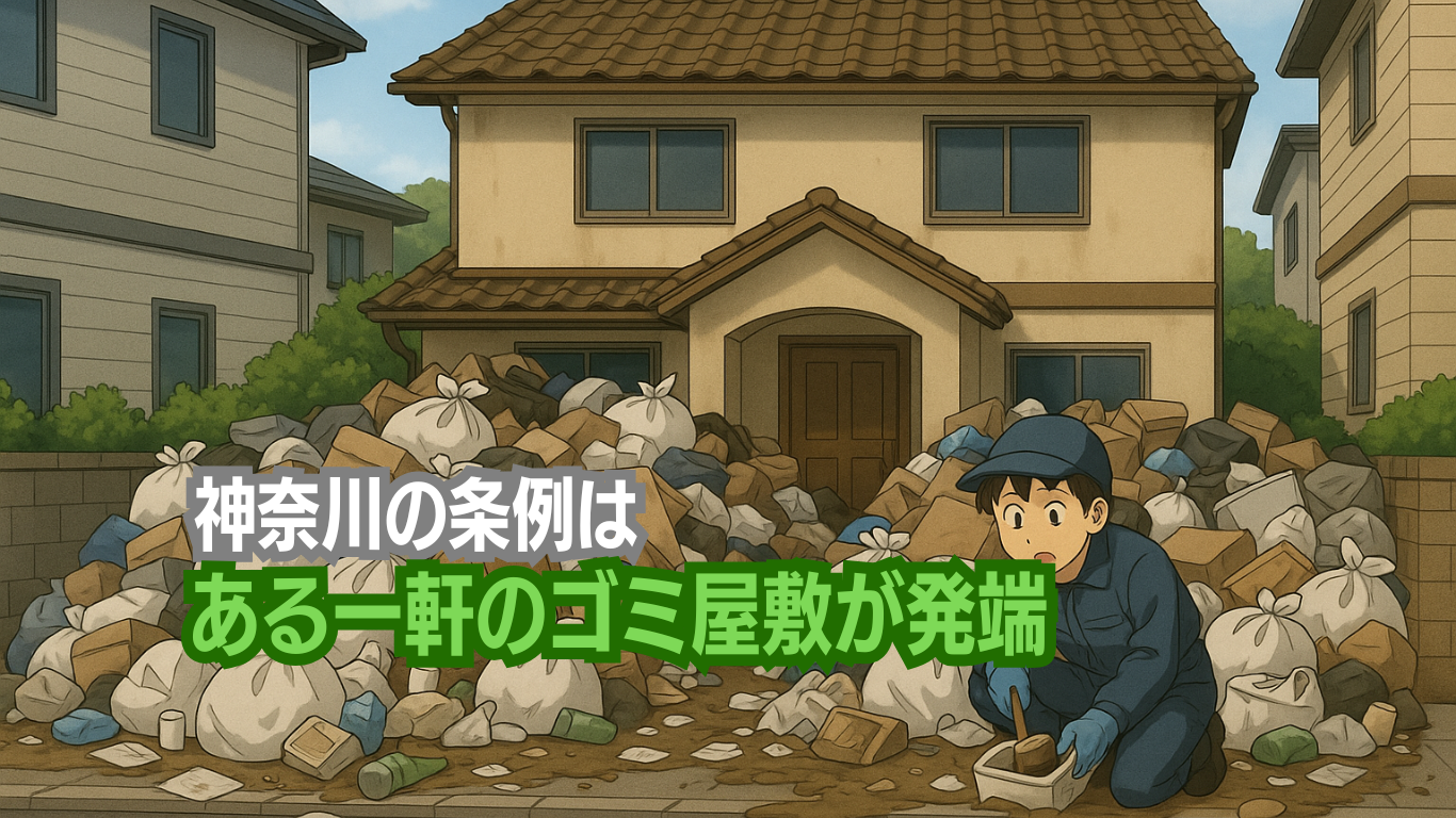 神奈川のゴミ屋敷条例ができた経緯