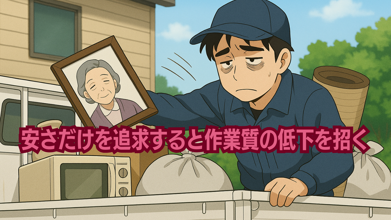 部屋の片付けに安さを求めすぎるとロクな目に遭わない