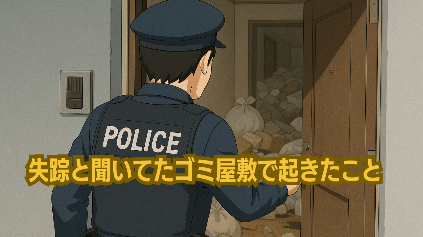 ゴミ屋敷化した部屋で孤独死は多い