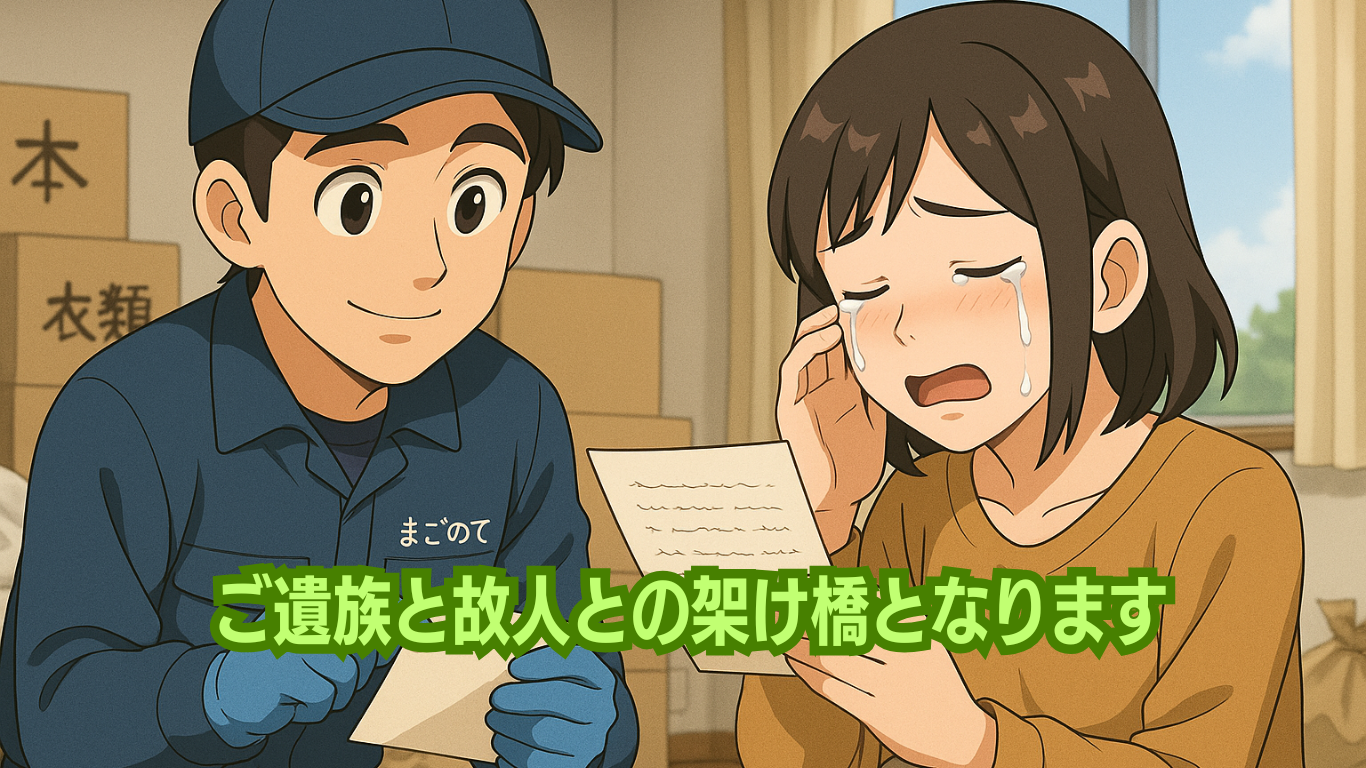 まごのての遺品整理は最高品質