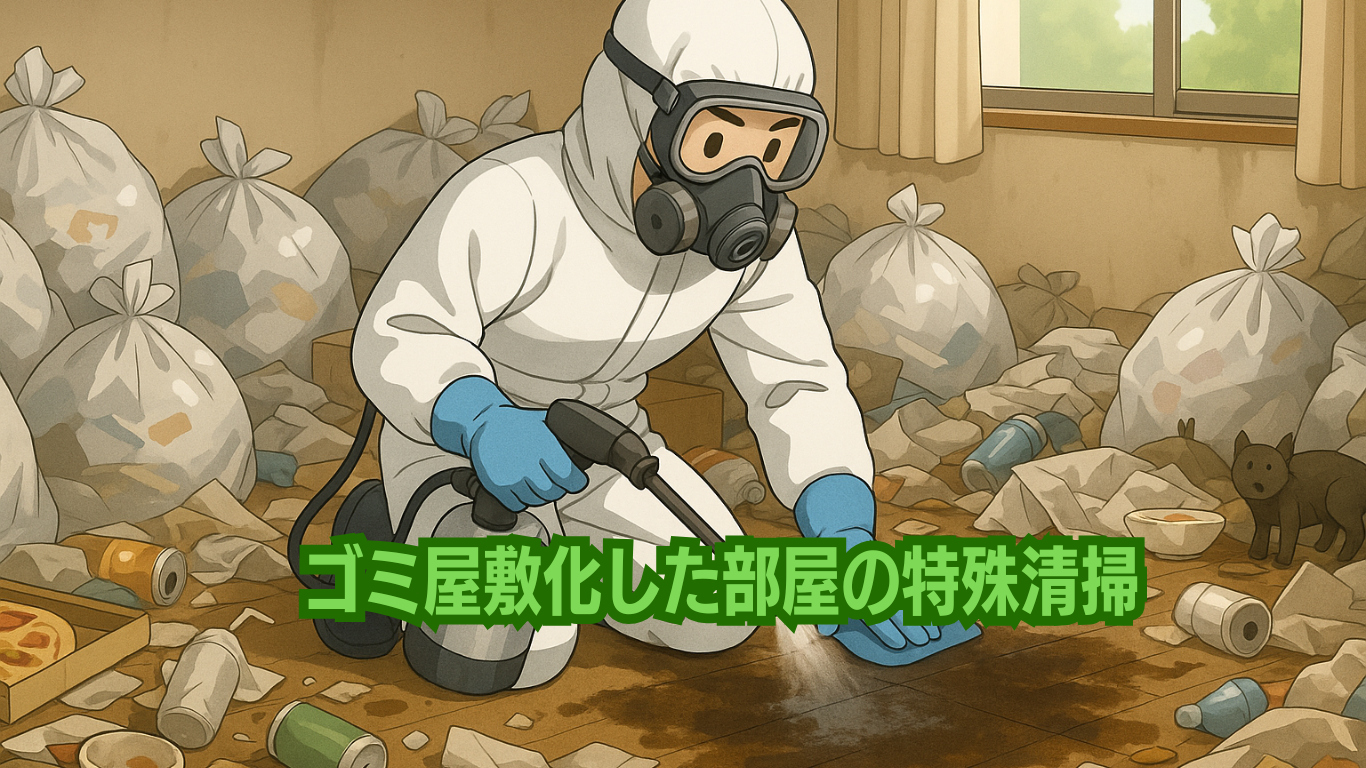 ゴミ屋敷での特殊清掃