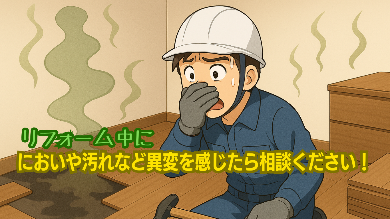 孤独死の死臭はリフォームで消えない