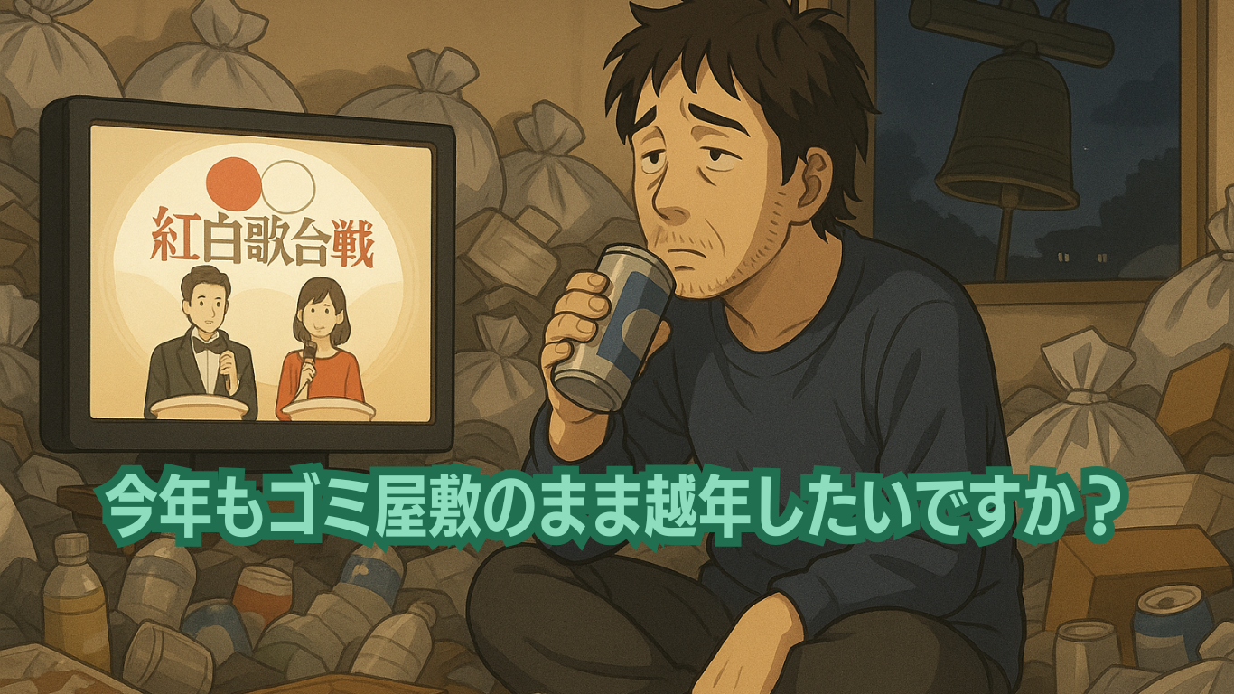 令和7年もゴミ屋敷のまま越年ですか？