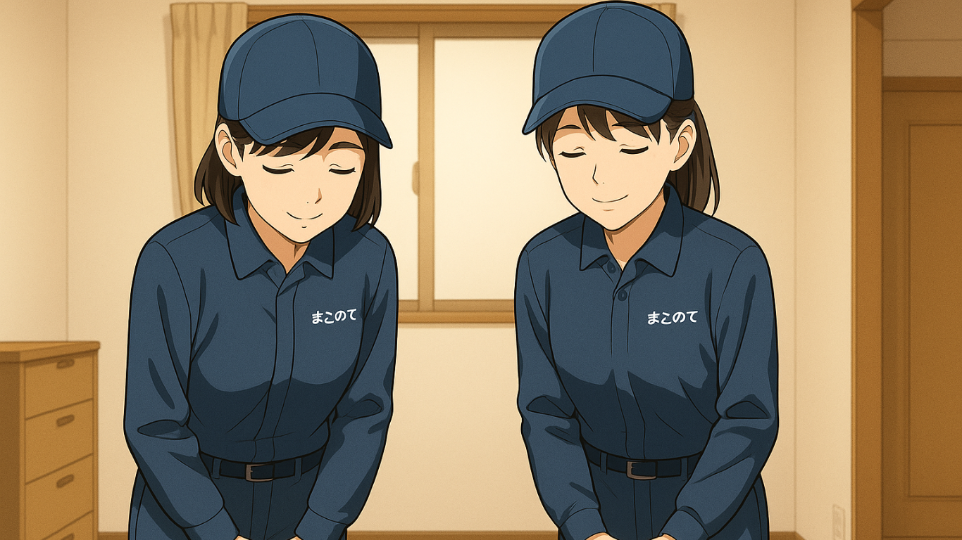 まごのての年末大掃除大作戦