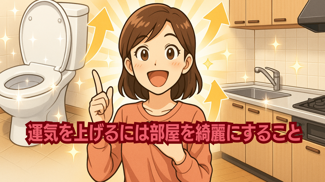 運気を上げるためのお掃除