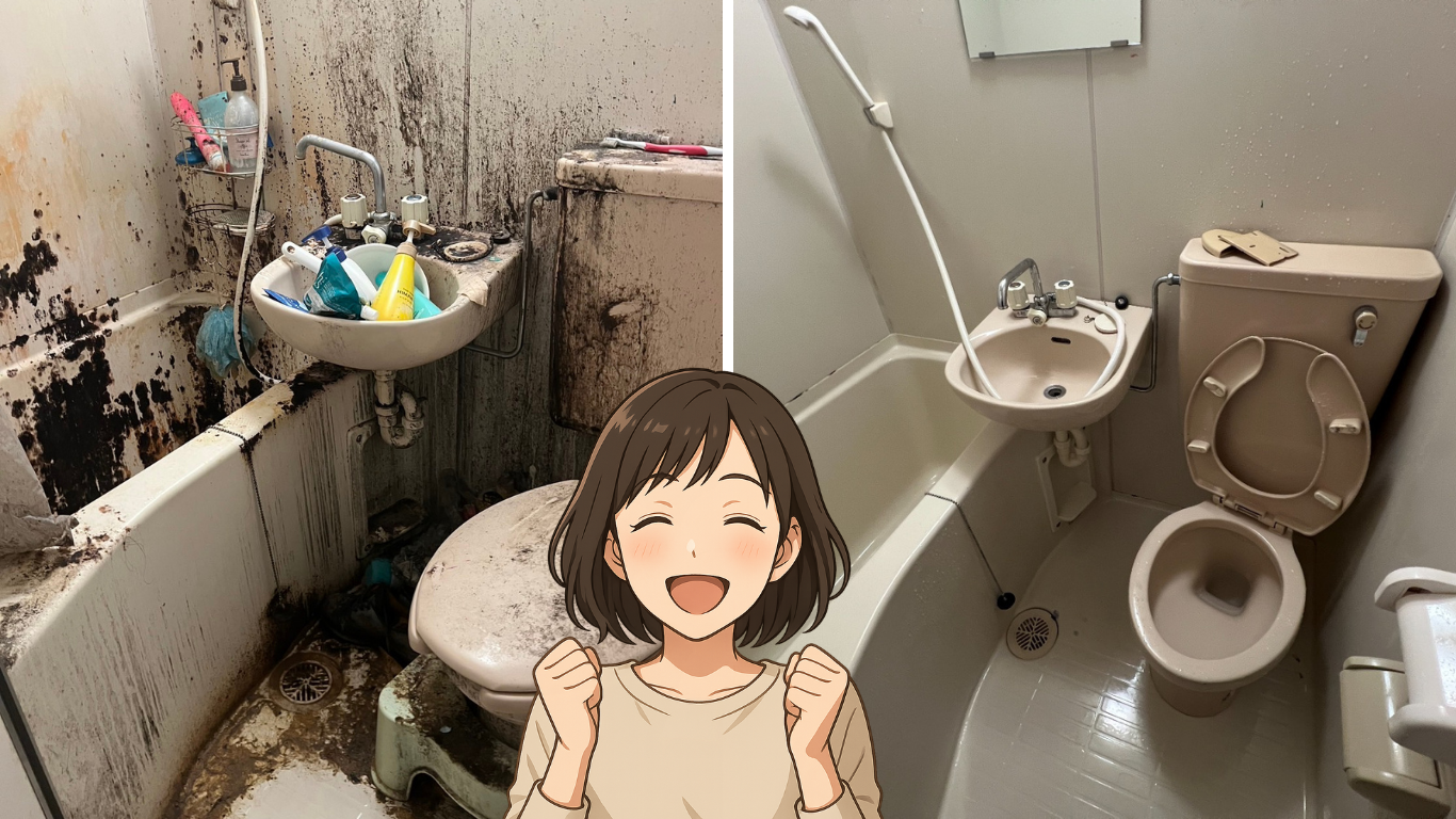 汚れたお風呂のハウスクリーニング