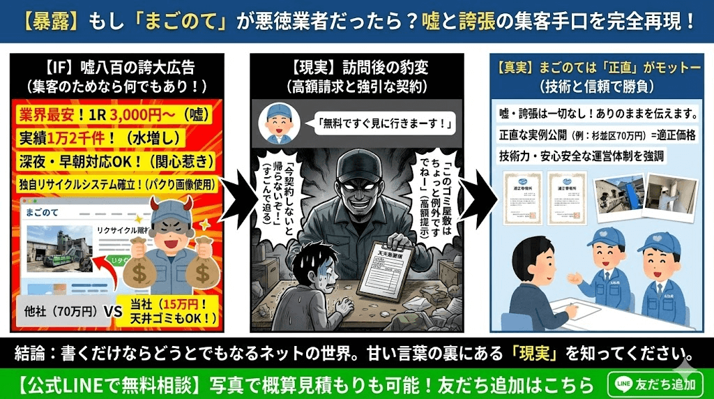 興味関心を惹くだけが目的の集客方法