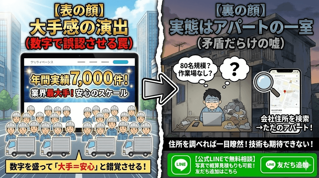 誇張しすぎの年間実績