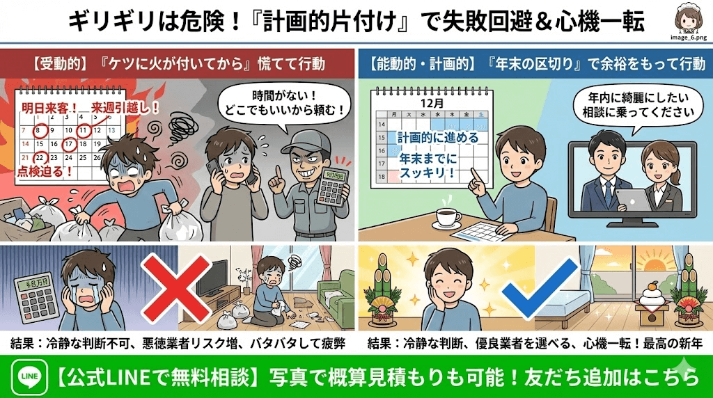 令和7年もゴミ屋敷のまま越年ですか?