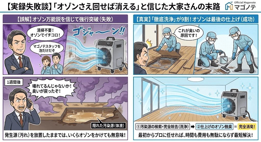 特殊清掃のプロに対するリスペクトがない素人大家