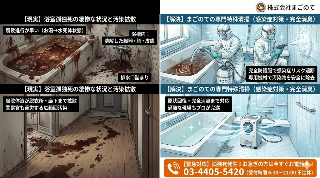 お風呂の特殊清掃