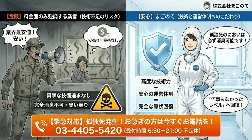 安心の特殊清掃業者ならまごのて