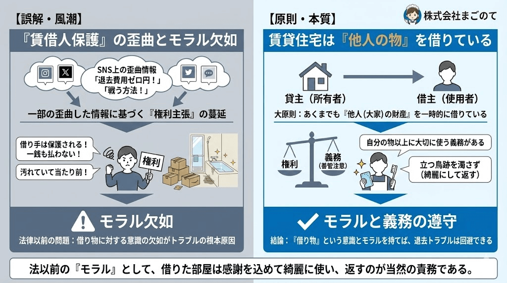 賃貸でゴミ屋敷は法律違反