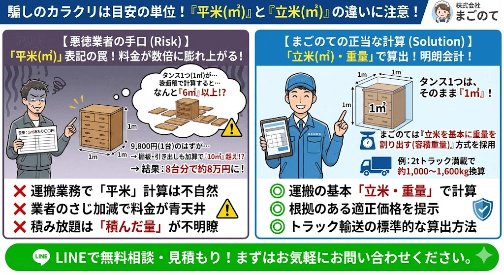 不用品回収業者の騙しの手口