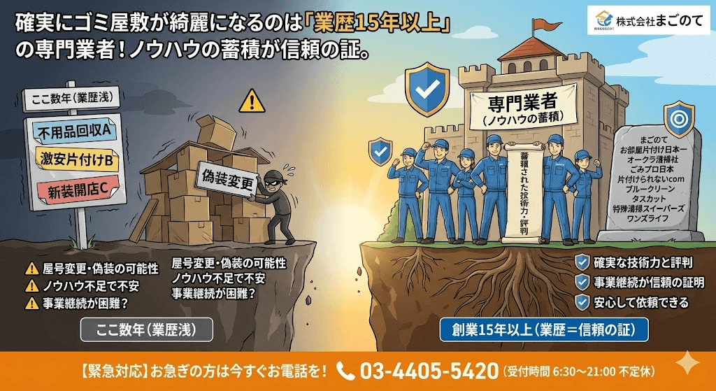 本当に部屋を綺麗に出来る業者は検索上位に少ない