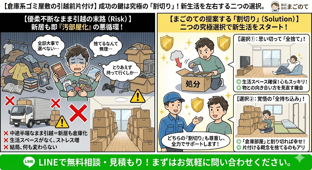 倉庫系ゴミ屋敷のお片付けについて