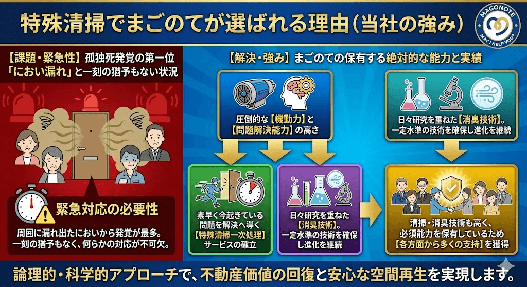 卓越した技術で事故物件を再生します